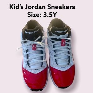 Kids Jordan Red and Black